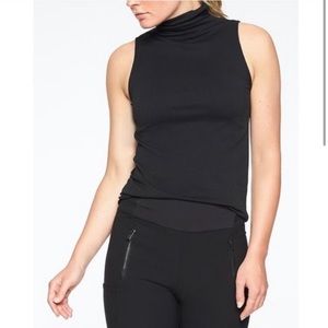 Athleta Mock Turtle Neck Tank Top